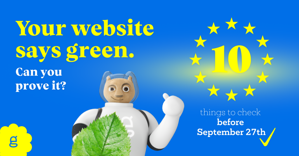 EmpCo Check: Your website says green. Can you prove it?